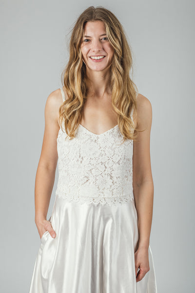 ‘July’ lace cami top,