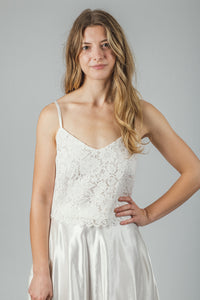 ‘July’ lace cami top,