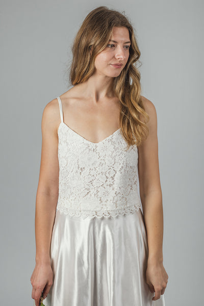 ‘July’ lace cami top,