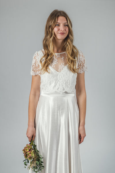 'Fleur' lace top