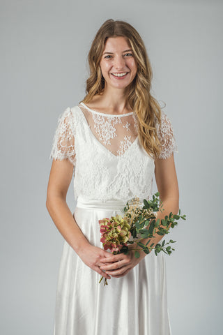 'Fleur' lace top