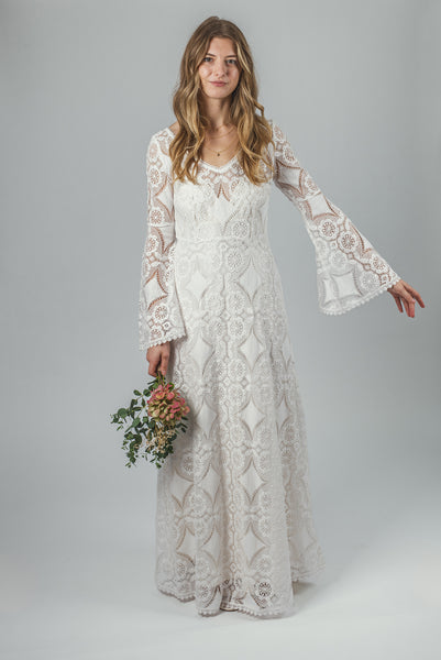 'Orchard' lace bridal dress