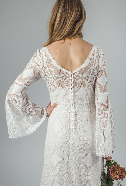 'Orchard' lace bridal dress