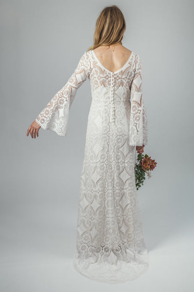 'Orchard' lace bridal dress