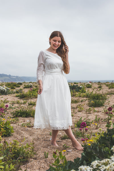 'Hope' Organic cotton 3/4 sleeve dress