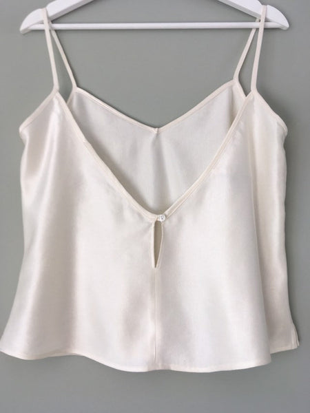 Hemp/silk cami top,