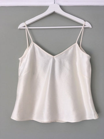 Hemp/silk cami top,