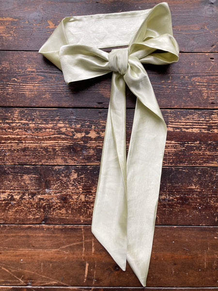 hemp/silk sash